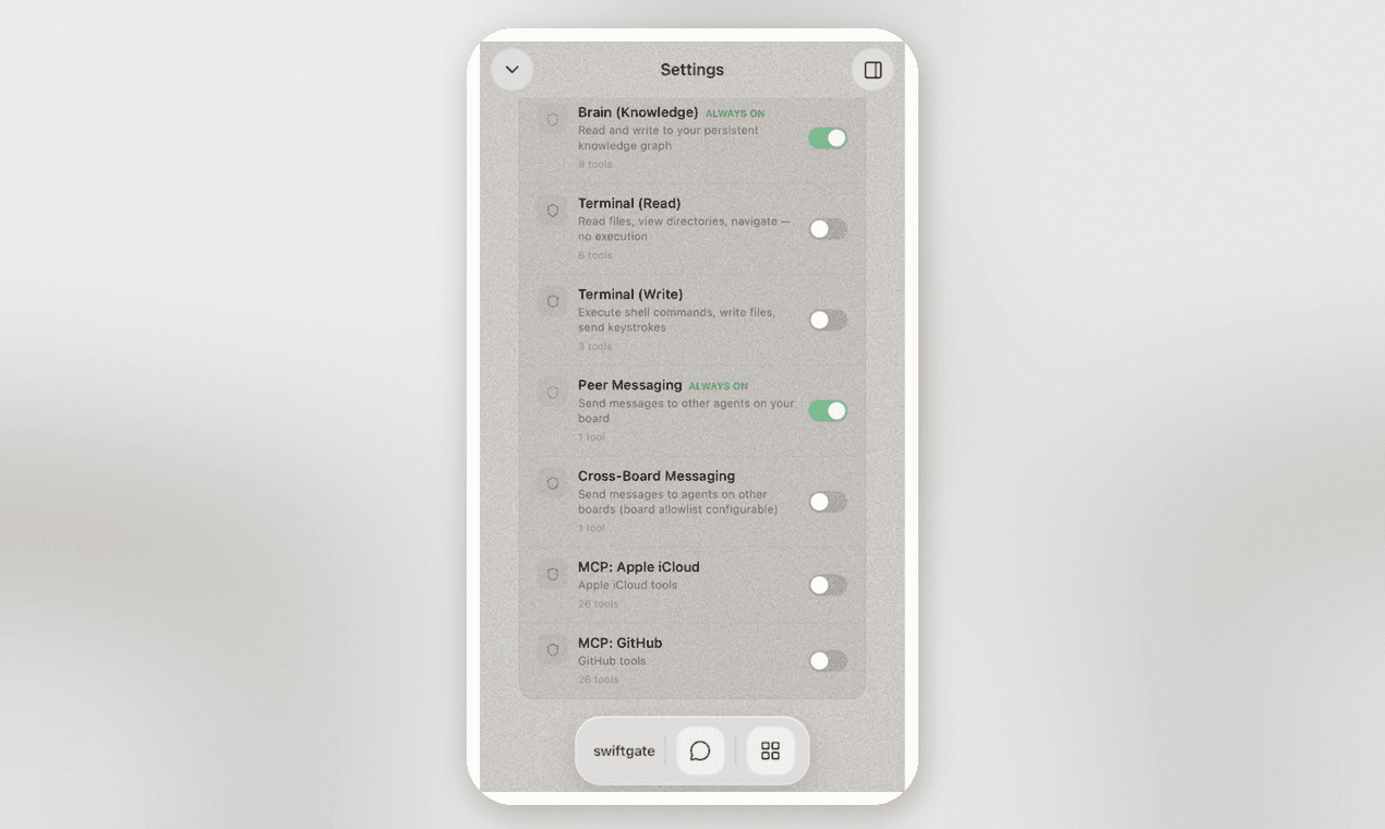 SwiftGate OS — swiftgate — mobile